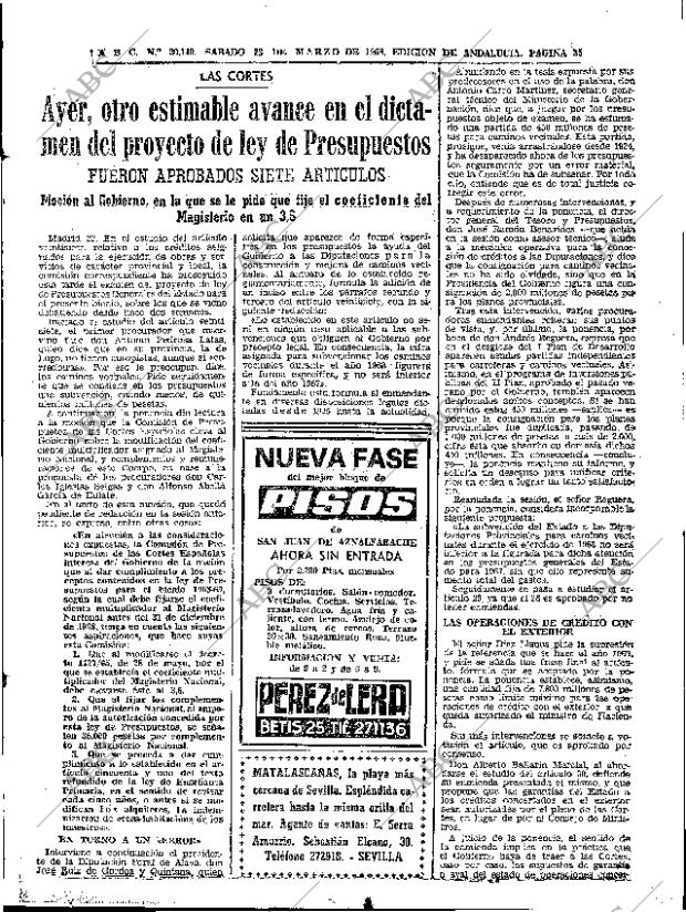 ABC SEVILLA 23-03-1968 página 35