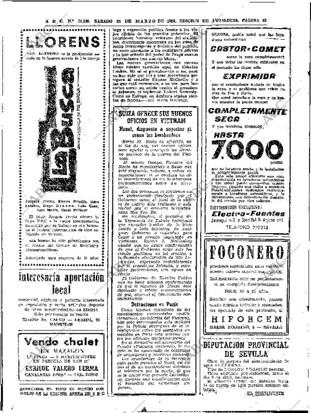 ABC SEVILLA 23-03-1968 página 42