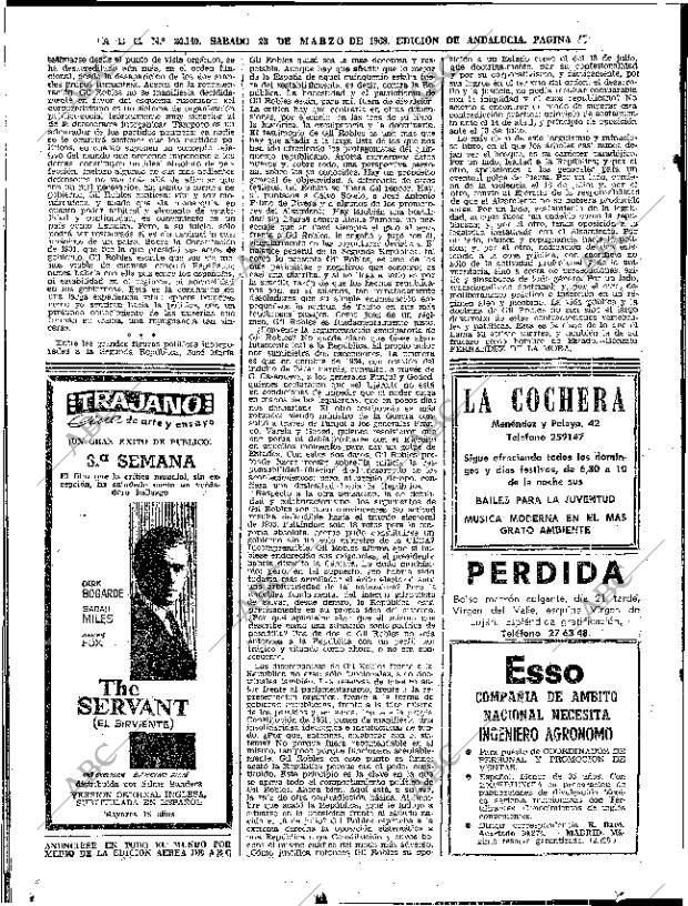 ABC SEVILLA 23-03-1968 página 46