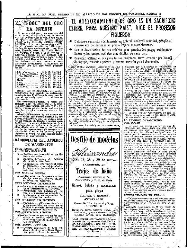 ABC SEVILLA 23-03-1968 página 57