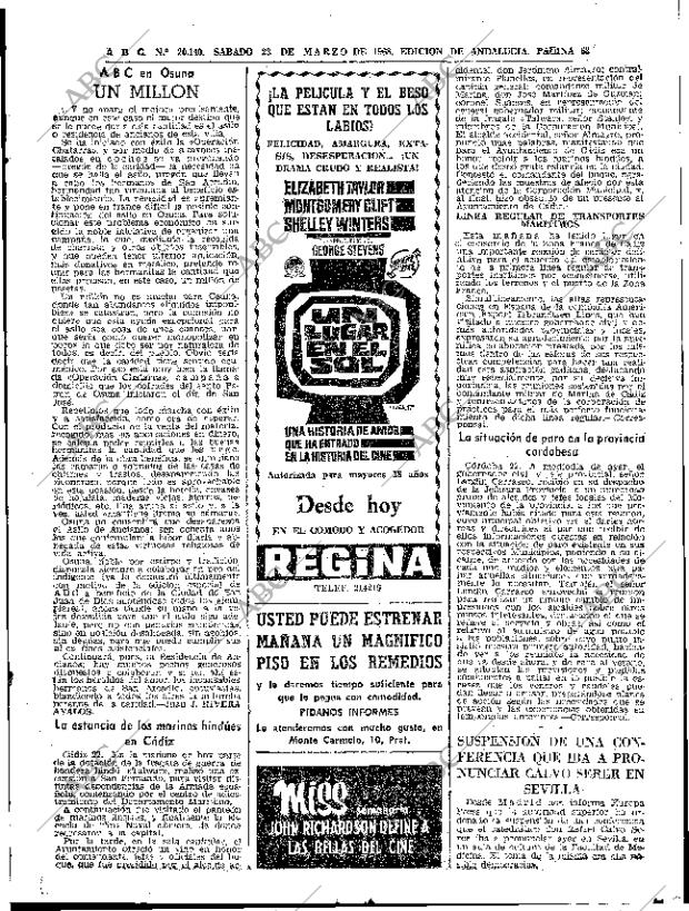 ABC SEVILLA 23-03-1968 página 63