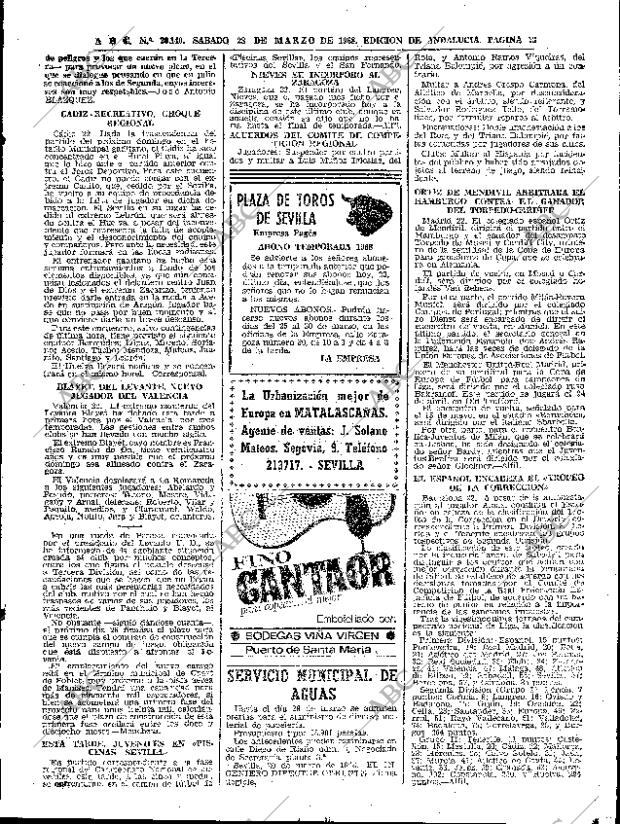 ABC SEVILLA 23-03-1968 página 73