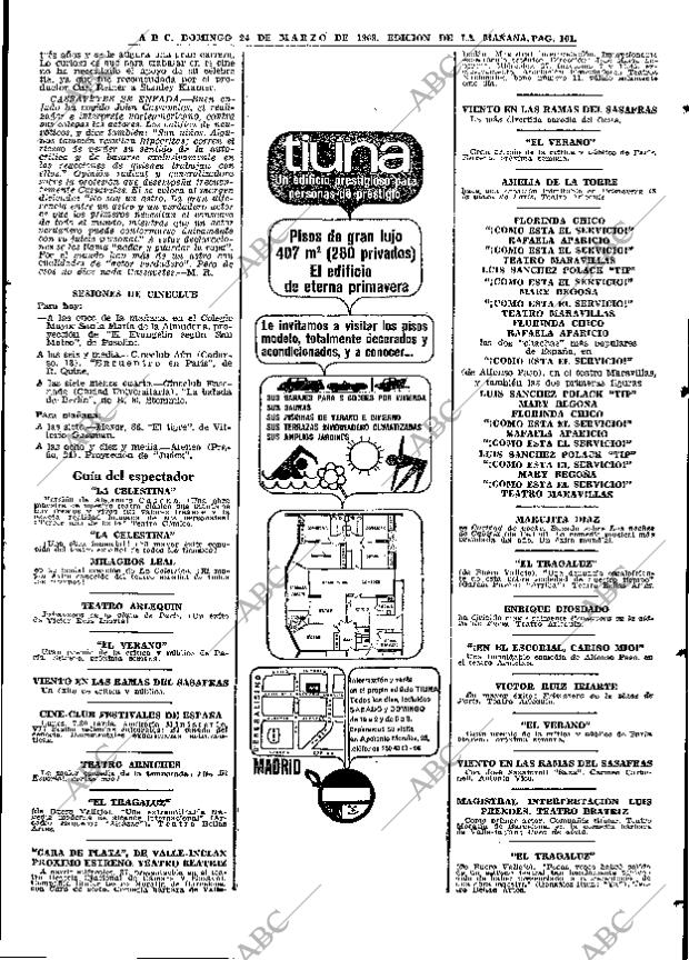 ABC MADRID 24-03-1968 página 101