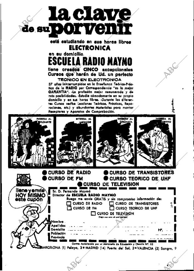 ABC MADRID 24-03-1968 página 38