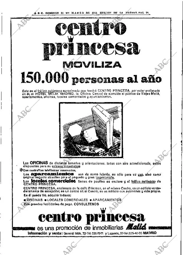 ABC MADRID 24-03-1968 página 72