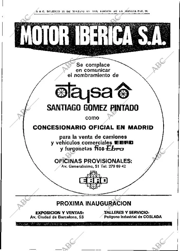 ABC MADRID 24-03-1968 página 78