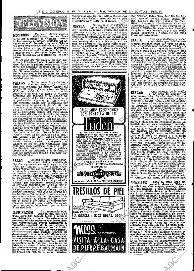 ABC MADRID 24-03-1968 página 97