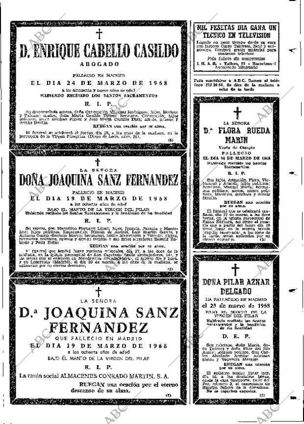 ABC MADRID 26-03-1968 página 131