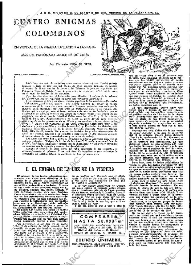 ABC MADRID 26-03-1968 página 51