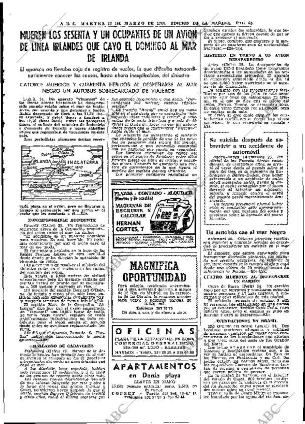 ABC MADRID 26-03-1968 página 65