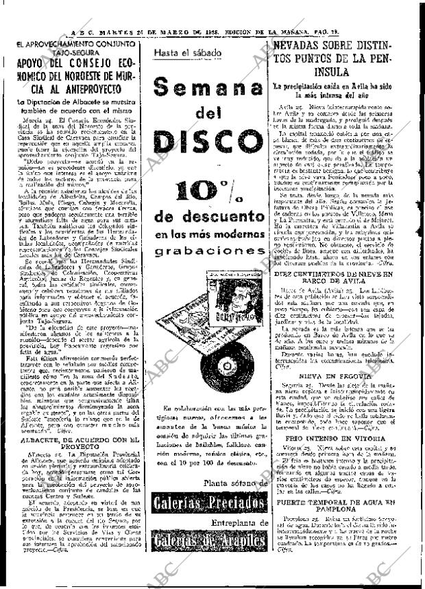 ABC MADRID 26-03-1968 página 70