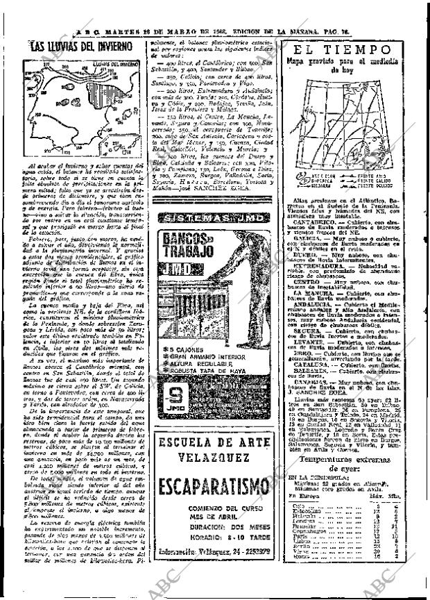 ABC MADRID 26-03-1968 página 76