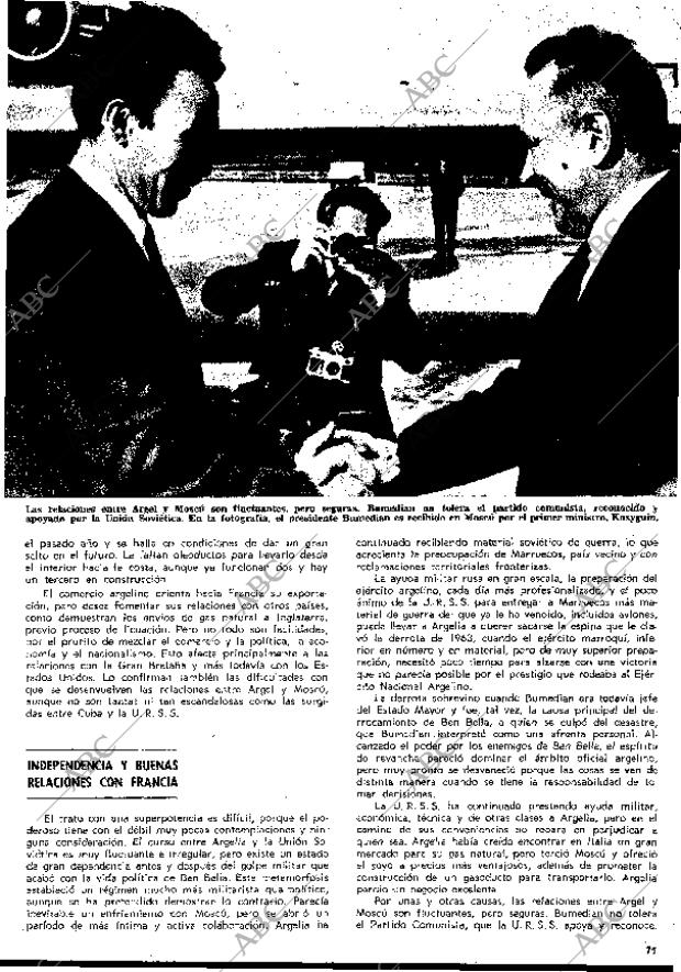 BLANCO Y NEGRO MADRID 30-03-1968 página 71