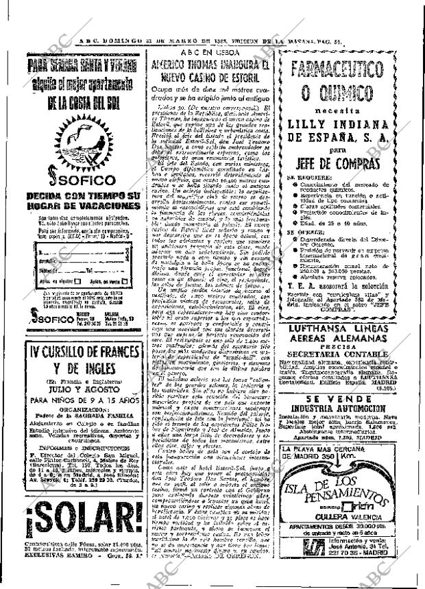 ABC MADRID 31-03-1968 página 54