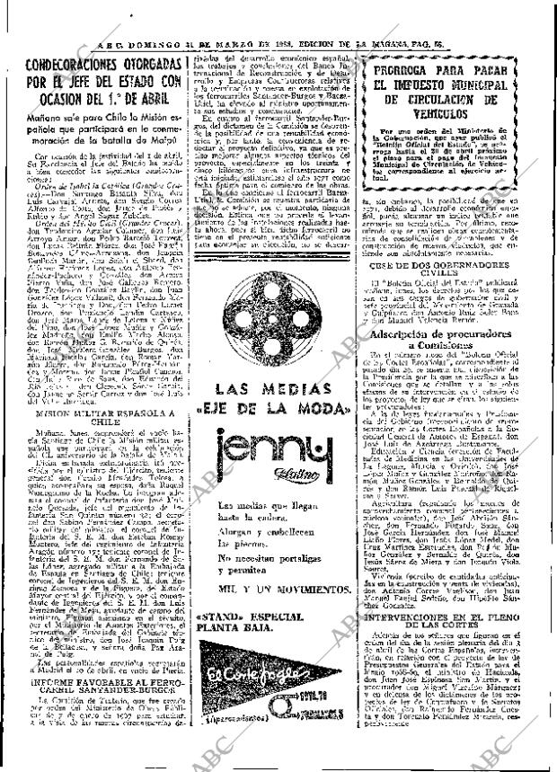 ABC MADRID 31-03-1968 página 56