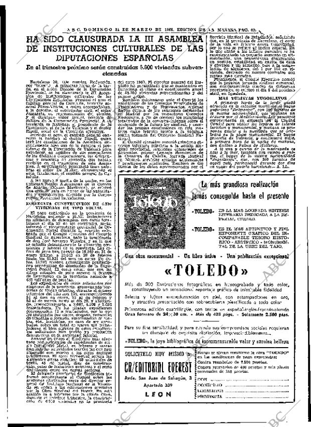 ABC MADRID 31-03-1968 página 69