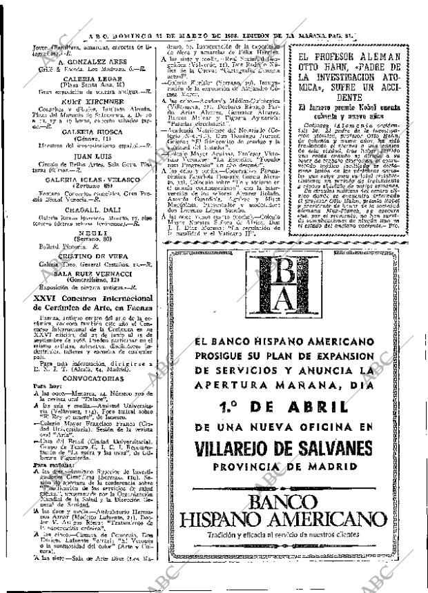 ABC MADRID 31-03-1968 página 81