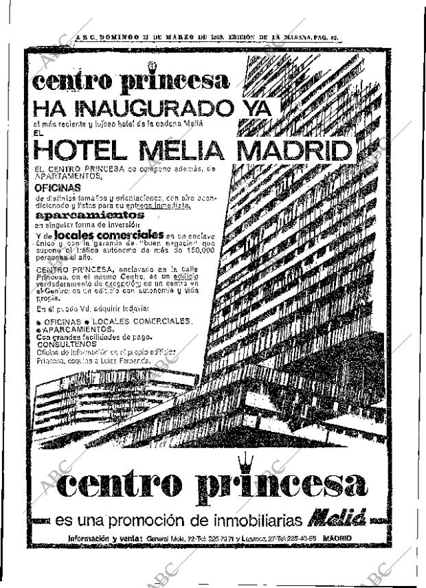 ABC MADRID 31-03-1968 página 82