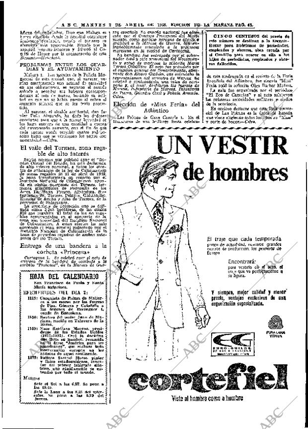 ABC MADRID 02-04-1968 página 43