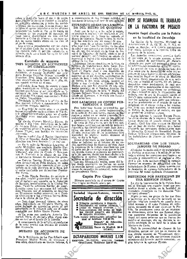 ABC MADRID 02-04-1968 página 51