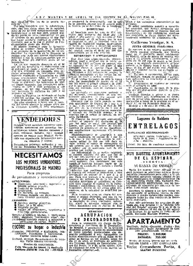 ABC MADRID 02-04-1968 página 66