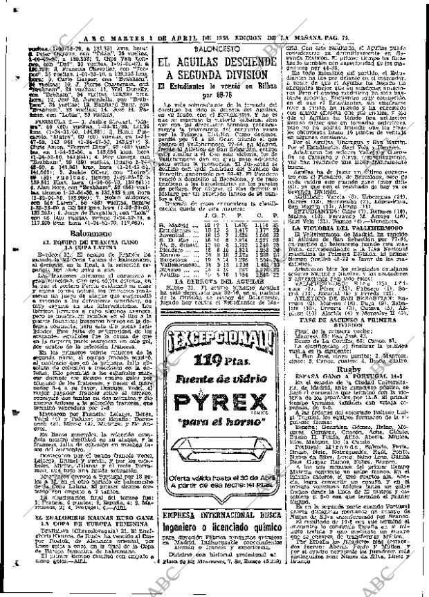 ABC MADRID 02-04-1968 página 74