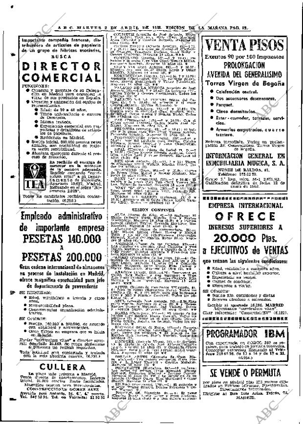 ABC MADRID 02-04-1968 página 82