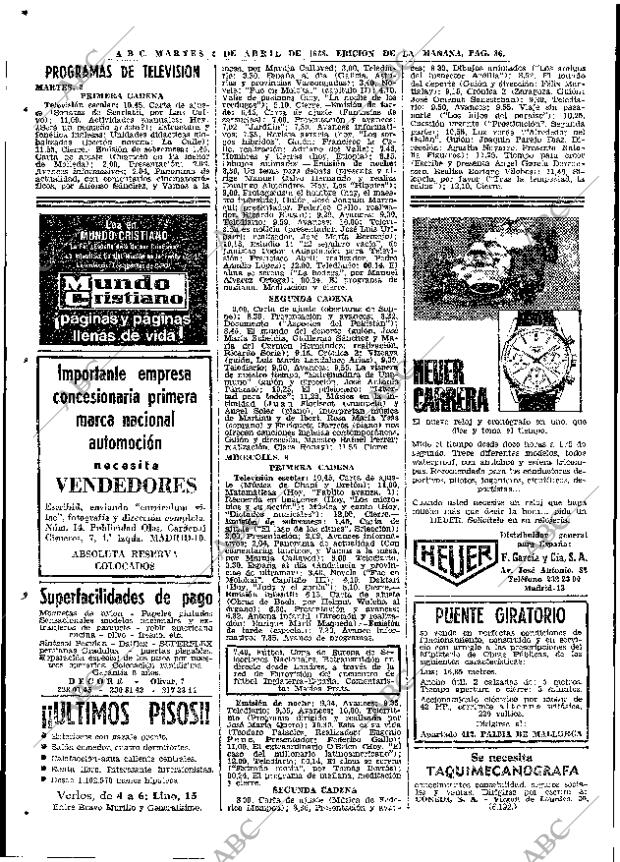 ABC MADRID 02-04-1968 página 86