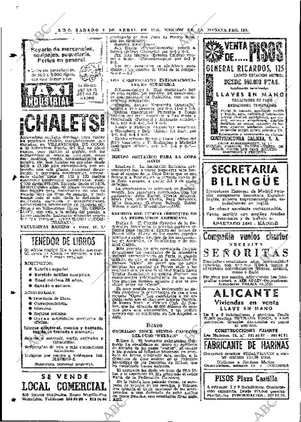 ABC MADRID 06-04-1968 página 114