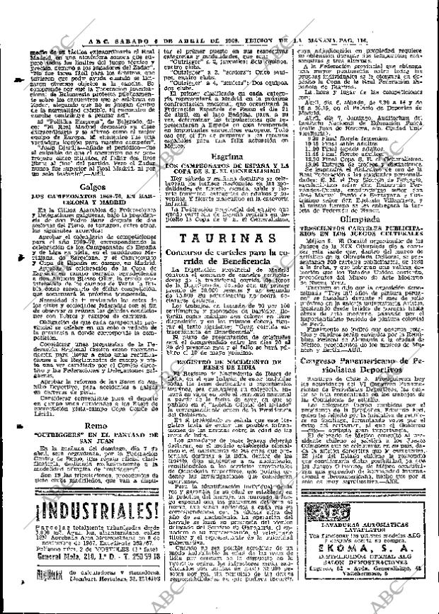 ABC MADRID 06-04-1968 página 116