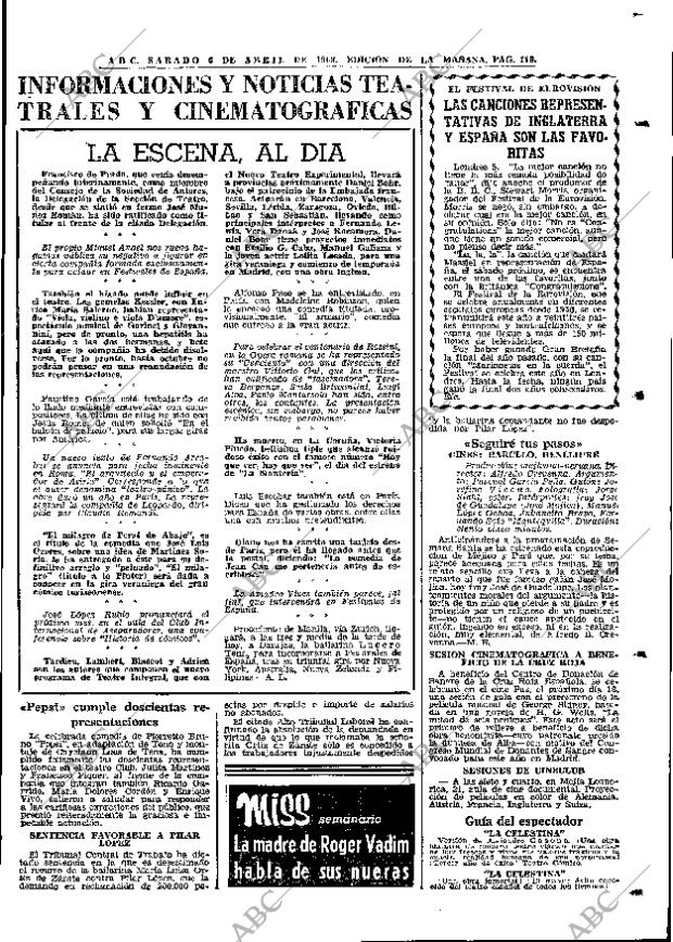 ABC MADRID 06-04-1968 página 119