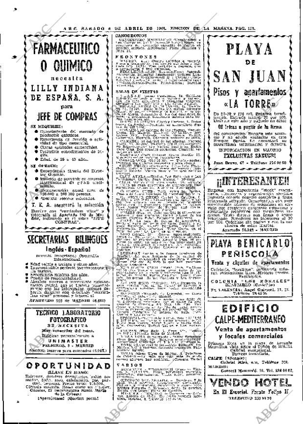 ABC MADRID 06-04-1968 página 122