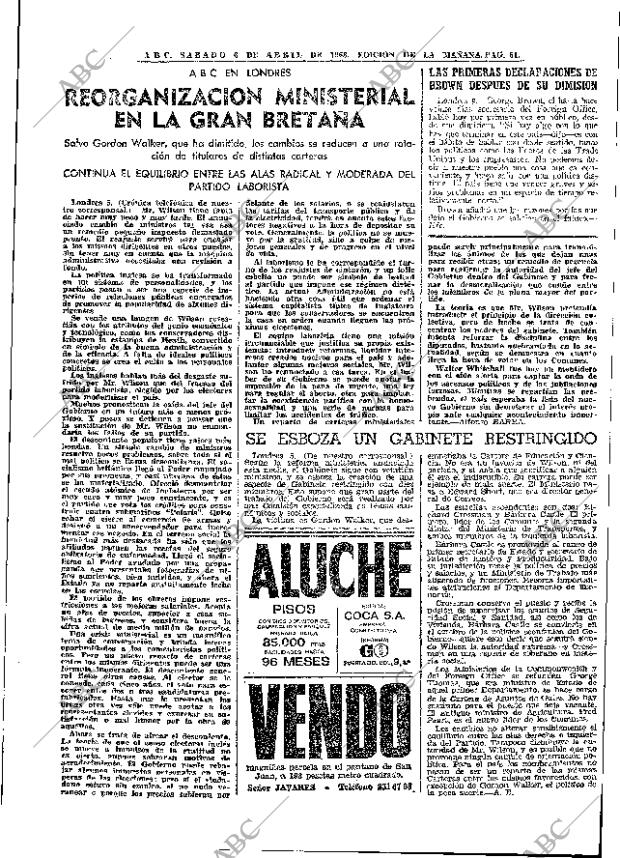 ABC MADRID 06-04-1968 página 61