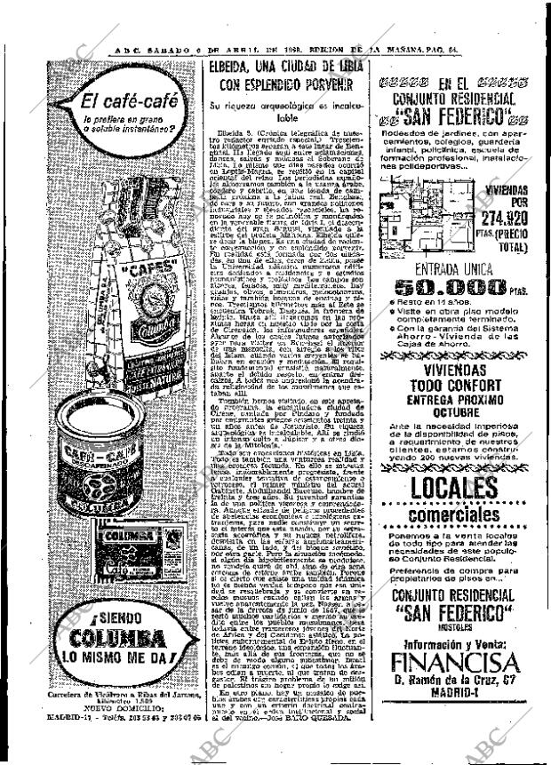 ABC MADRID 06-04-1968 página 64
