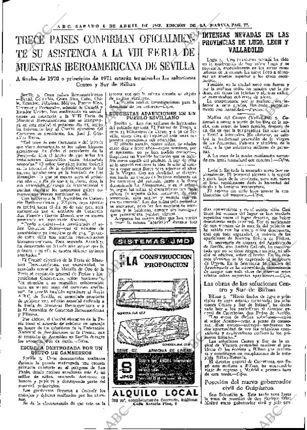 ABC MADRID 06-04-1968 página 77