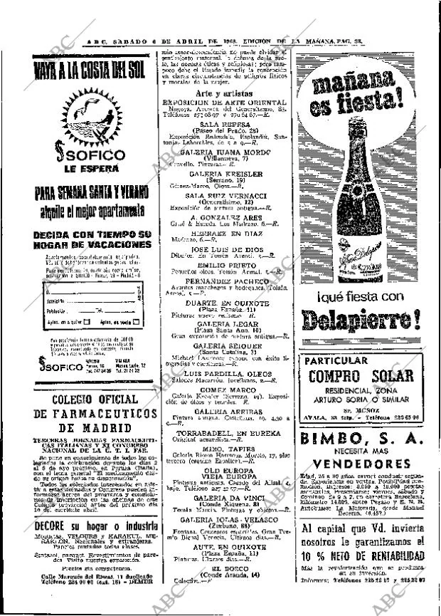 ABC MADRID 06-04-1968 página 98