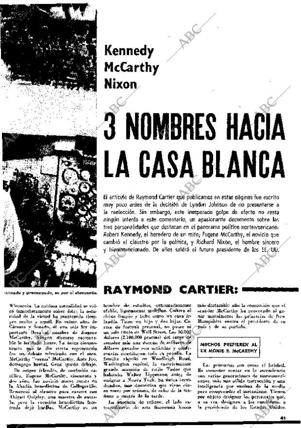 BLANCO Y NEGRO MADRID 06-04-1968 página 41