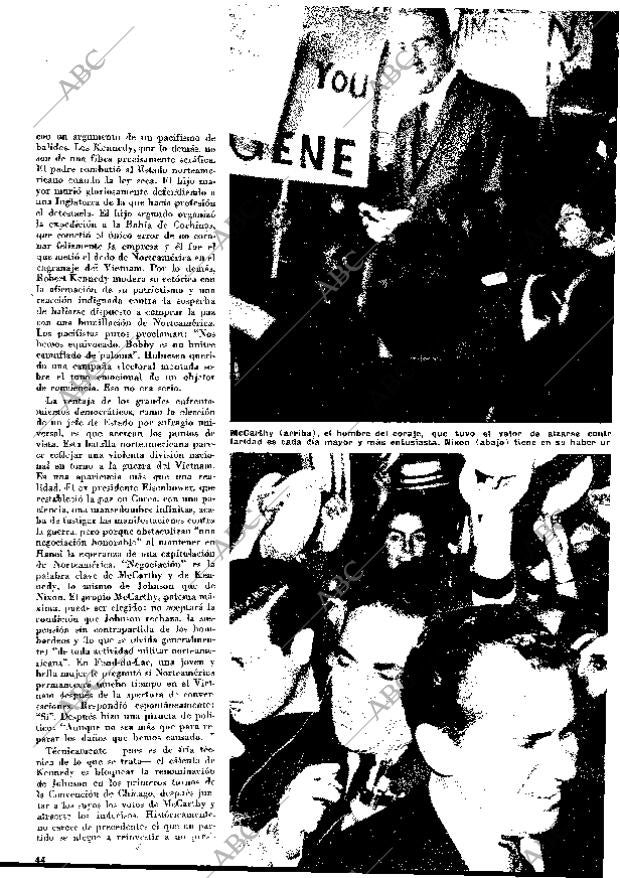 BLANCO Y NEGRO MADRID 06-04-1968 página 44
