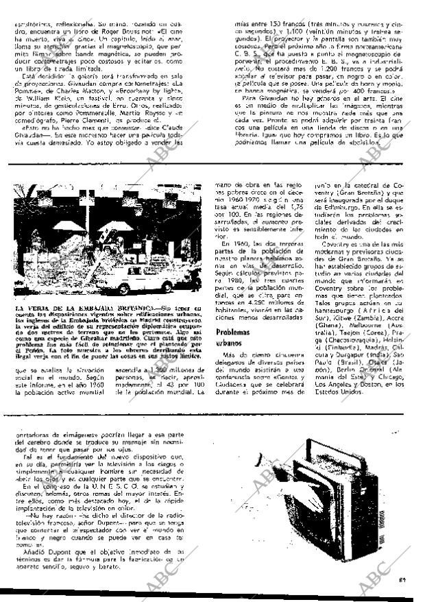 BLANCO Y NEGRO MADRID 06-04-1968 página 81