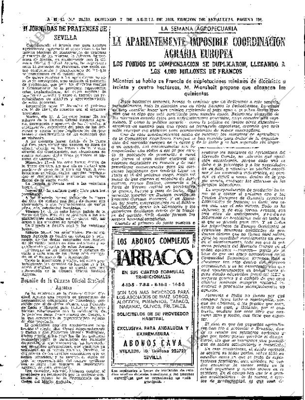 ABC SEVILLA 07-04-1968 página 101