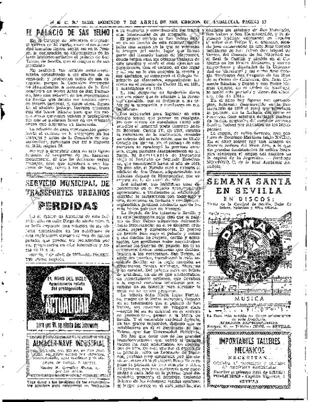 ABC SEVILLA 07-04-1968 página 59