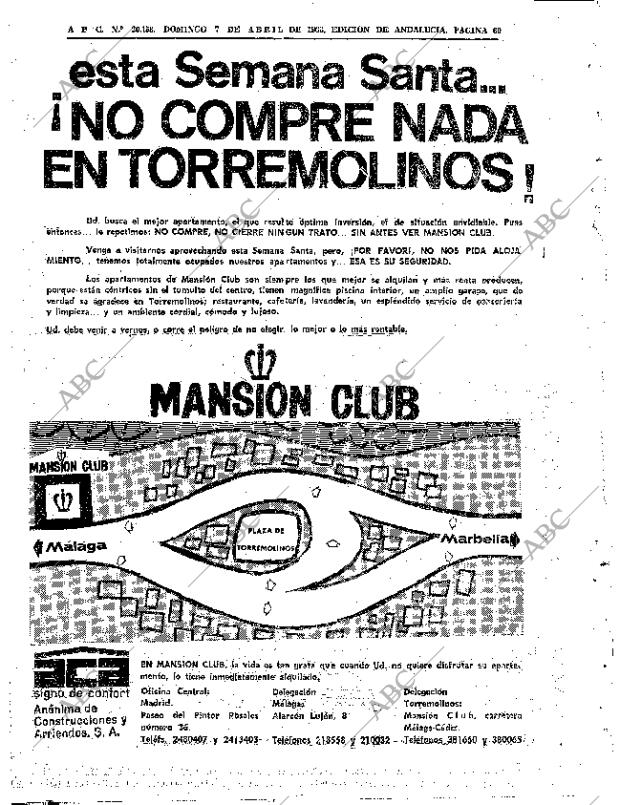 ABC SEVILLA 07-04-1968 página 60