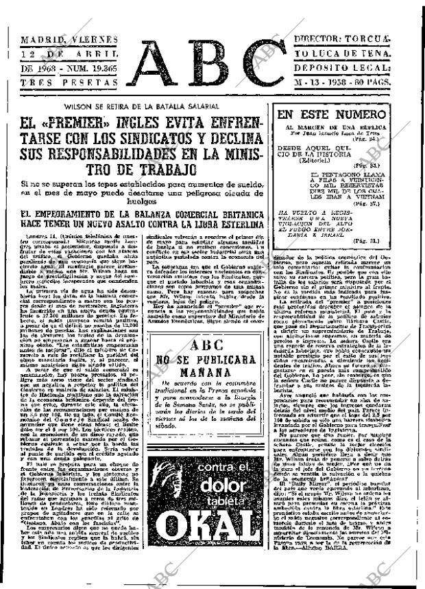 ABC MADRID 12-04-1968 página 23