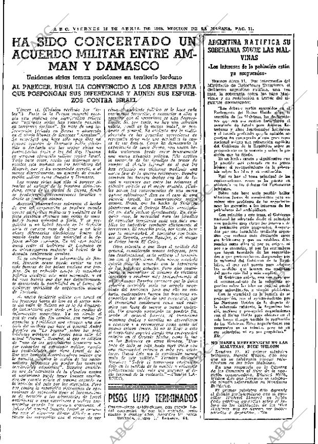 ABC MADRID 12-04-1968 página 31