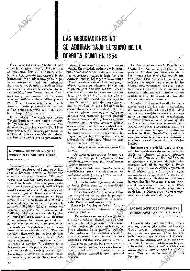 BLANCO Y NEGRO MADRID 13-04-1968 página 44