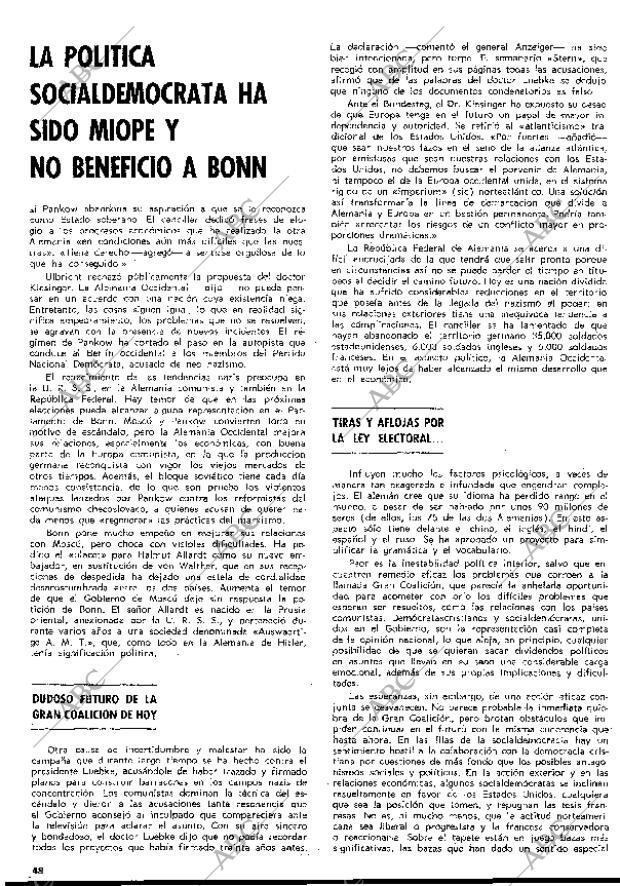 BLANCO Y NEGRO MADRID 13-04-1968 página 48