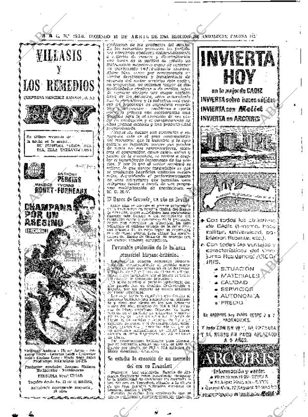 ABC SEVILLA 14-04-1968 página 112