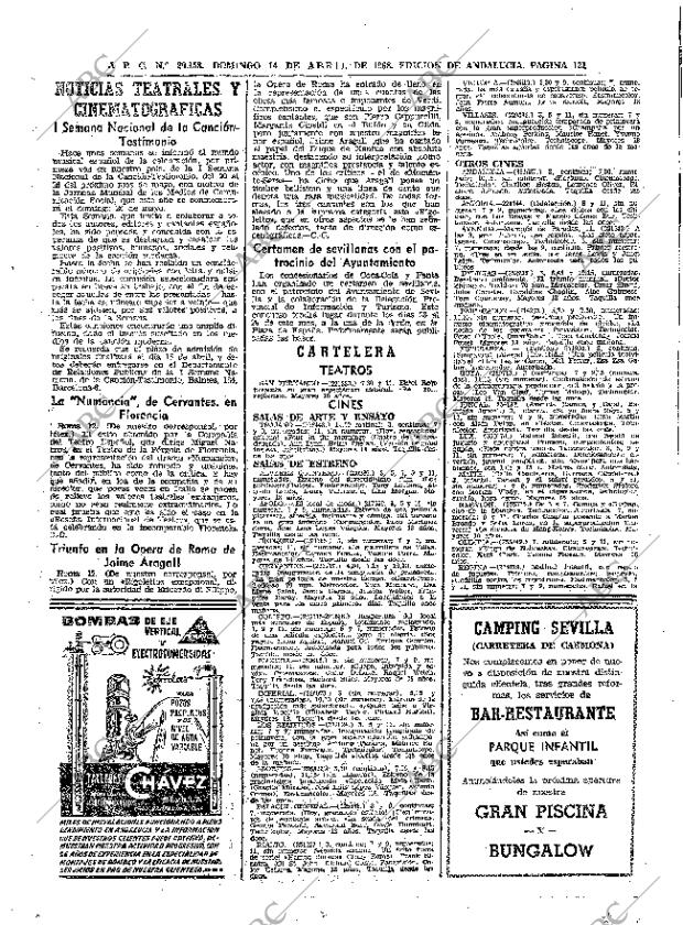 ABC SEVILLA 14-04-1968 página 121