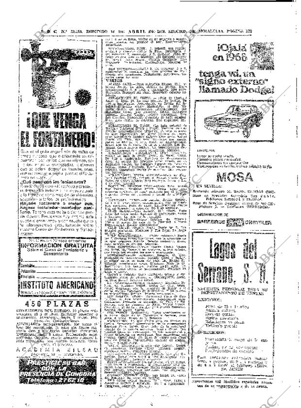 ABC SEVILLA 14-04-1968 página 122