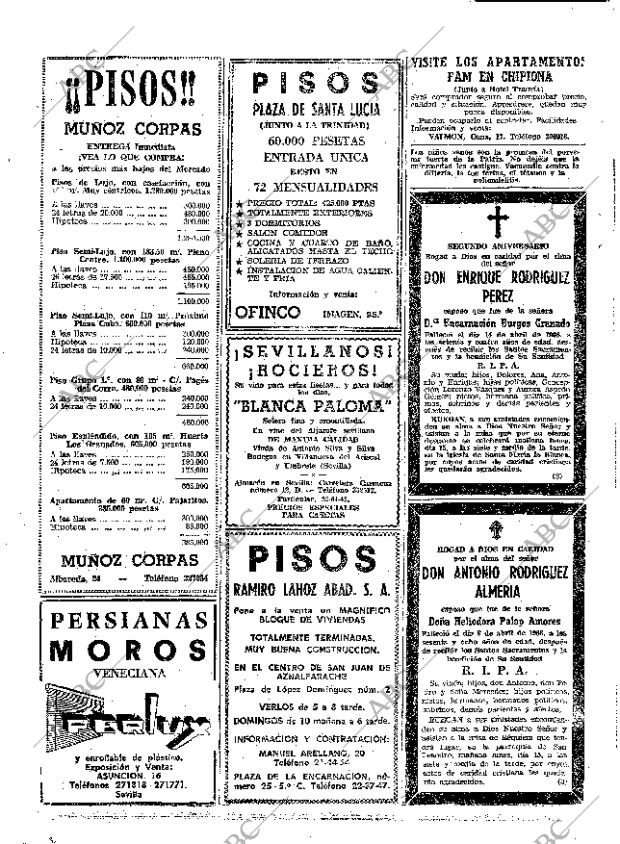 ABC SEVILLA 14-04-1968 página 132